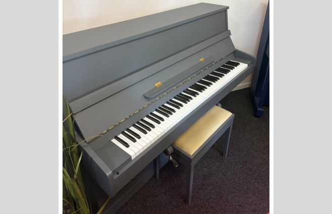 Kawai Smudge Grey CE-8 Upright Piano, Used - All Inclusive Premium Package (SN:K1000536) - Image 4